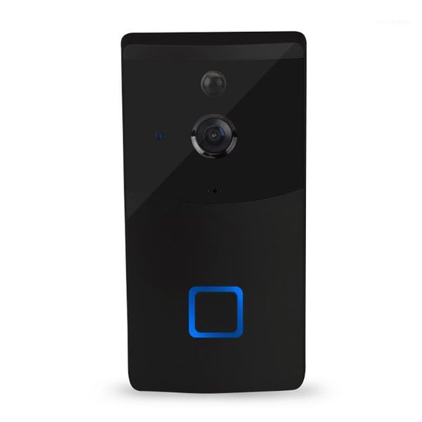 

mllse d2 wifi wireless intercom video doorbell (black)1