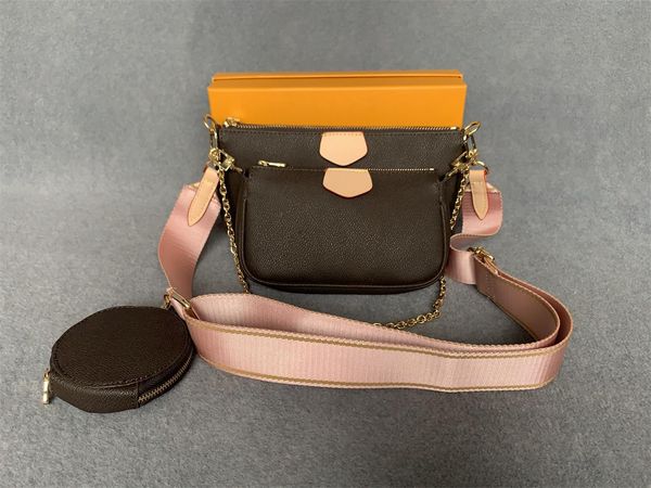 

2020 vintage hobo brand bags multi pochette accessoires 2020 new fashion women's small shoulder bag chain crossbody bag duffle tote