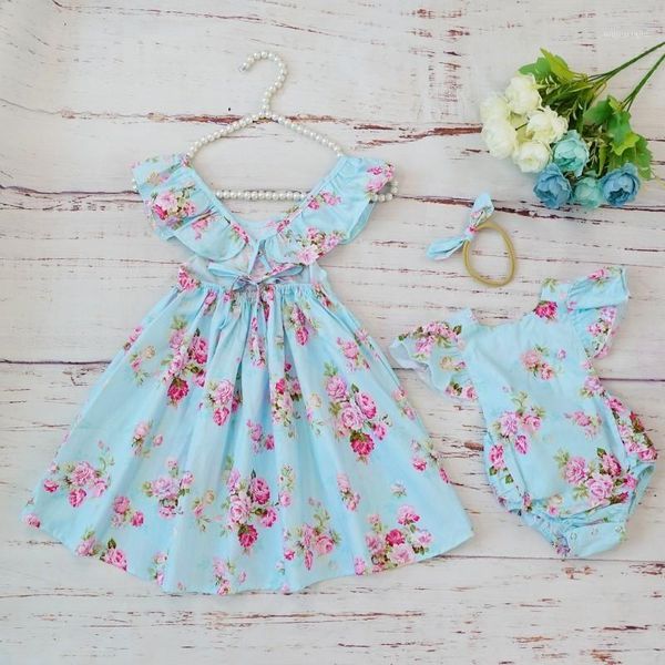

girl's dresses cotton kids for baby girls summer vintage flutter sleeveless 4t children pageant easter princess dress vestido infantil1, Red;yellow