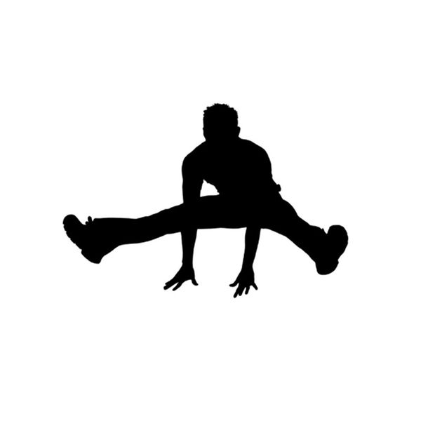 

13.2*9 fashion break dance sports car sticker decals vinyl silhouette c16-2216