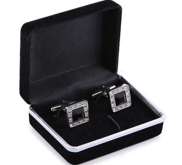 

black cufflink velvet new wholesale creative packing gift jewelry box for cufflinks ing