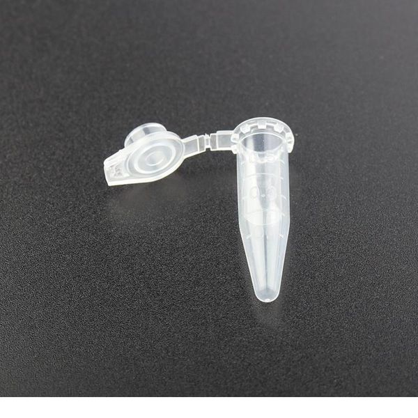 

100pcs 8*32mm 0.5ml plastic centrifuge tube test tubing vial clear plastic container home garden storage sqcfnd