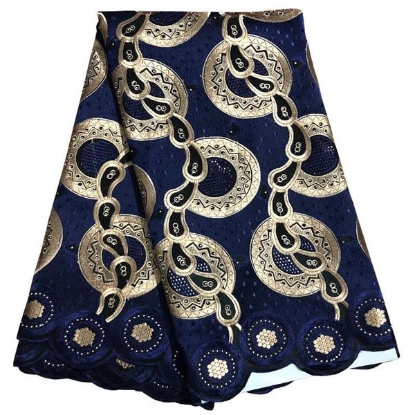 

new arrival african swiss voile lace nigerian lace fabrics 5 yards 2020 swiss cotton voile laces switzerland sw001, Pink;blue