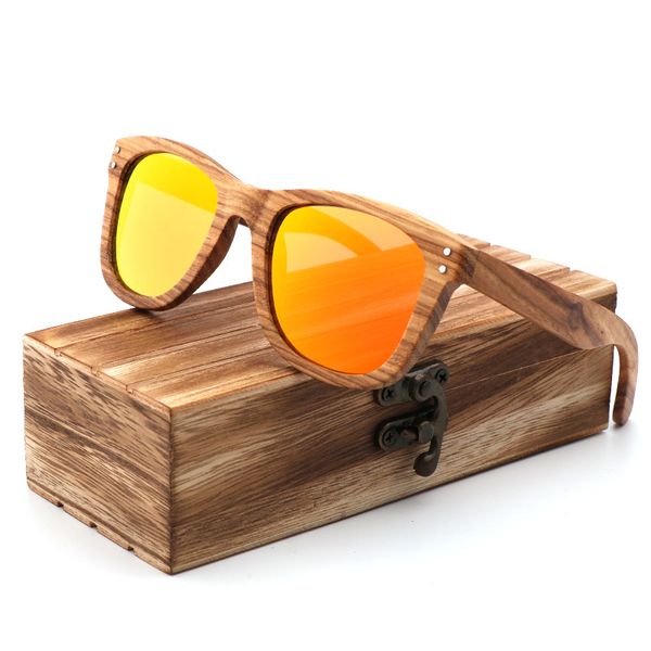 

for gafas polarized de luxury 2019 gift men arrival and women handmade wood sun glasses sunglasses with case sol retro new xxrqs, White;black