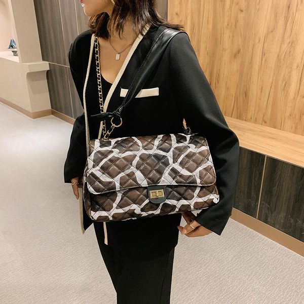 

autumn bag 2020 new fashion large capacity bag joker foreign chain tote