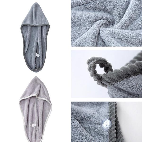 

women shampoo quick magic dryer microfiber hair quick dry towel wrap towel shower cap scrub cleaning tool bathroom jllsfh