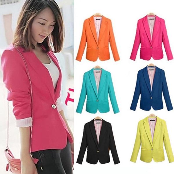 

fashion blazer women jacket marynarka damska blazer feminine black pink coat woman clothes chaqueta mujer female suits blazers, White;black