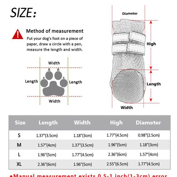 

4pcs pet dog shoes puppy cat chihuahua rain boots waterproof rubber anti-slip footwear for small cats dogs teddy socks wmtbca