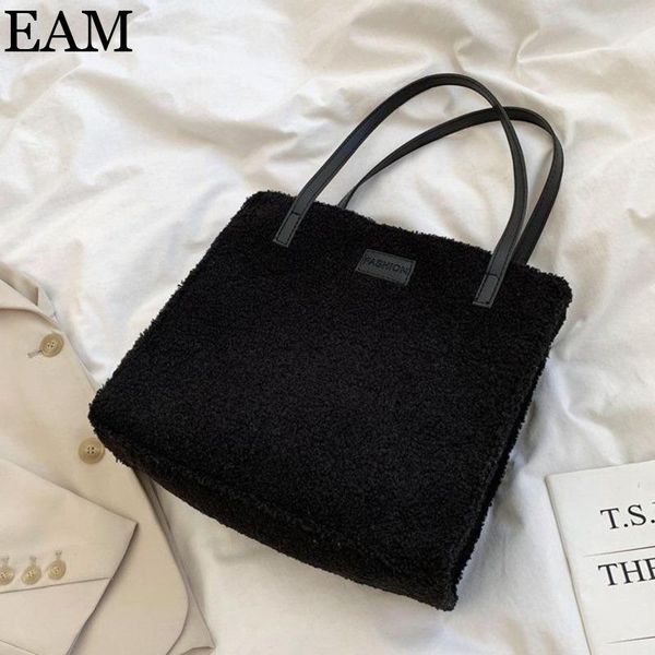 

eam] простые trend solid color велюр кожа pu crossbody сумки для женщин 2020 мешка плеча сумки lux мешок руки 8a549