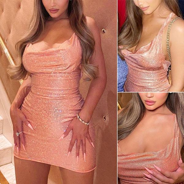 

glitter mini dress party club christmas outfits women winter fall clothes birthday fashion streetwear, Black;gray