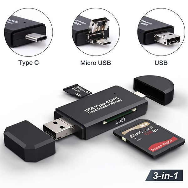 

otg micro sd card reader usb 3.0 card reader 2.0 for usb micro sd adapter flash drive smart memory card reader type c cardreader