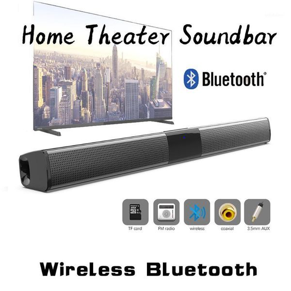 

bs-28d 20w wireless bluetooth speaker soundbar stereo surround sound tv home theater soundbar subwoofer with audio coaxial cable1