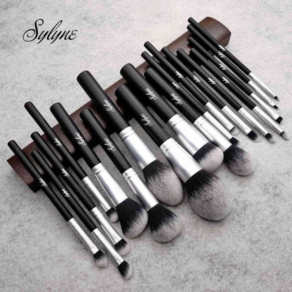 

brush set 18pcs synthetic hair face eyes make up cosmeitcs powder foundation professional makeup brushes