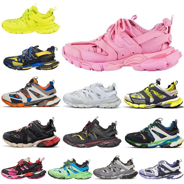 

track 2 runners shoes mens womens track2 3.0 yellow pink black sport casual shoes trainers sneakersbalanciaga 02 07qs#17