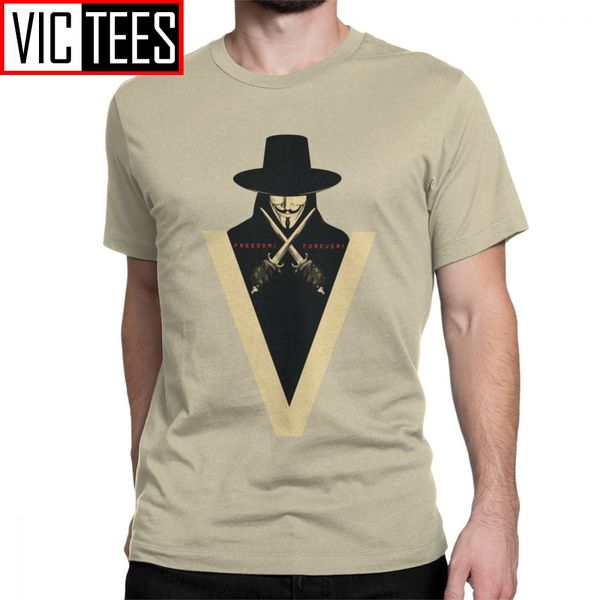 

мужчины v для vendetta маски дизайнеров guy vintage короткого рукав одежды очищенного хлопка толстовки футболки толстовки