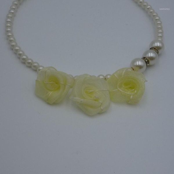 

decorative flowers & wreaths 40pcs/lot 7cm chiffon flower fabric for headband diy hair accessories lsfb0791