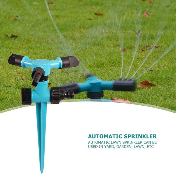 

garden automatic water sprinkler lawn irrigation system coverage rotation nozzle easily carrying part eco-friendly tool