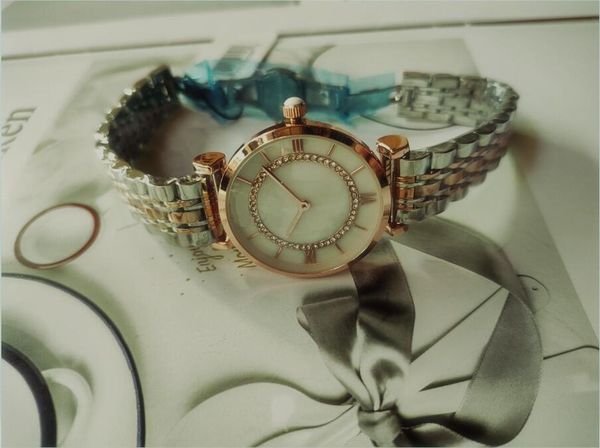 

316l steel crystal women watches r brand luxury diamond rose gold woman watch stylish elegant ladies wrist watch montre femme, Silver