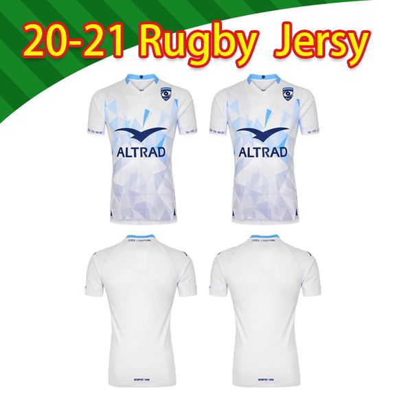 

5xl big size rugby 2020 2021 montpellier hsc tee national team new herault jerseys home away maillot de foot shirts men uniforms, Black;gray