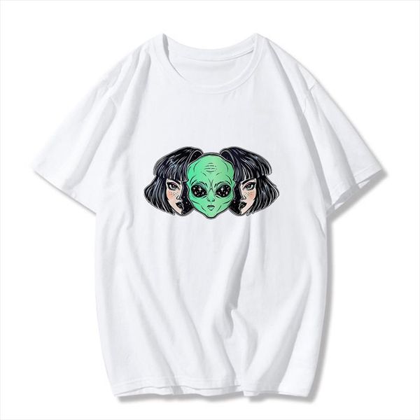 

harajuku women t shirt print short sleeve tees summer fashion casual tshirt women clothing female tee, White