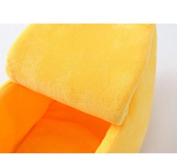 

breathable pet cat bed new design banana shape winter warm dog house comfortable pet bbydyg bde_luck