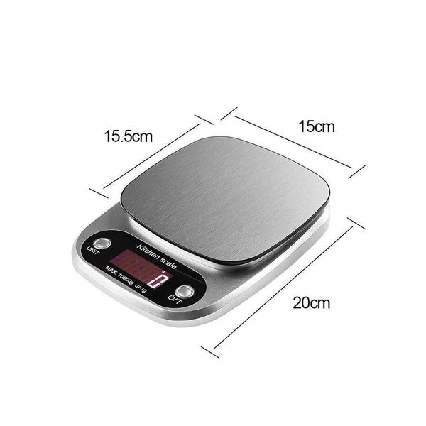 

10kg/1g digital lcd electronic kitchen scales cooking foo wmtmjv lyqlove