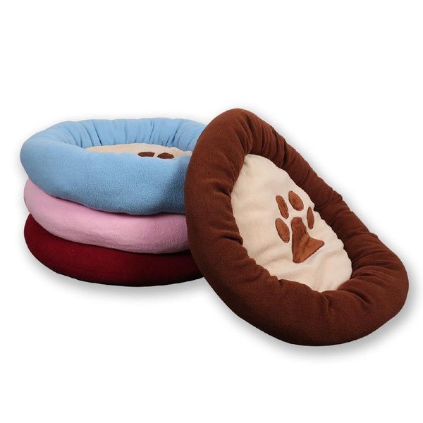 

cat beds & furniture washable soft pet warm bed house plush cozy nest mat portable pad puppy home sleeping supplies decoration