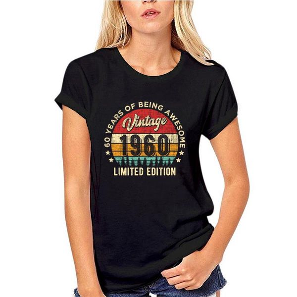 

printed vintage 1960 60 years old awesome 60th birthday one piece male female plus sizes s 5xl pattern sport sweatshirt hoodie t shirt
