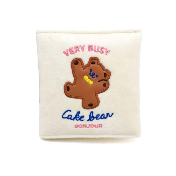 

women cartoon pattern embroidery sanitary napkin pads purse holder organizer x5xa
