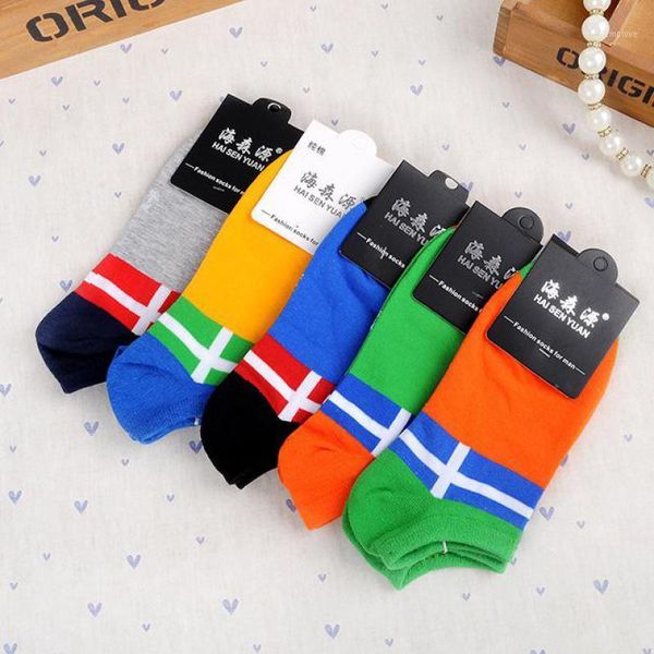 

socks & hosiery wholesale-10 pairs/lot women athletic solid cotton calcetines mujer summer chaussette femme 0271, Black;white