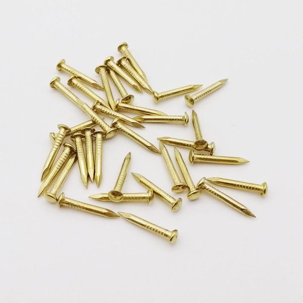 

200x golden dia1.2mm 1.5mm 1.8mm длина 6 30мм железной малой мини круглой голова nail tack для ювелирных изделий chest box case петля мебель