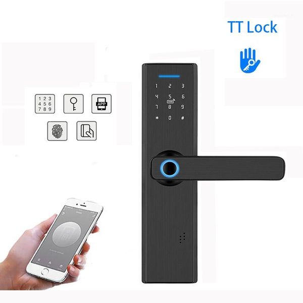

lock smart door lock fingerprint door smart bluetooth unlock password ic cards security home or l digital1