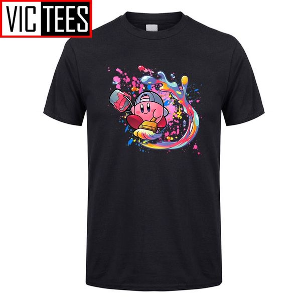 

men's kirby is a true artist game t shirt pre cotton t shirt men printed t-shirt clothes boy tee sport hooded sweatshirt hoodie