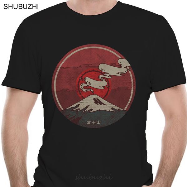 

summer fashion brand men latest japan mount fuji print casual homme tees big size sbz475 sport hooded sweatshirt hoodie t shirt