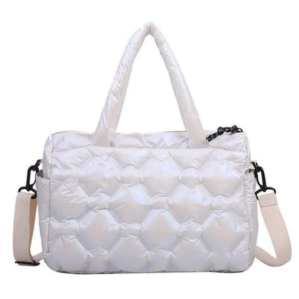 

cross body 2021 winter space pad cotton feather down bags fashion female large capacity crossbody bag shoulder for women handbag