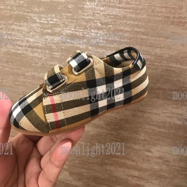 

babys kids sports sneaker casual girls shoes sneakers velcro toddler shoes imported classic canvas shoe for 1-3 years baby size 209942053, Black;red