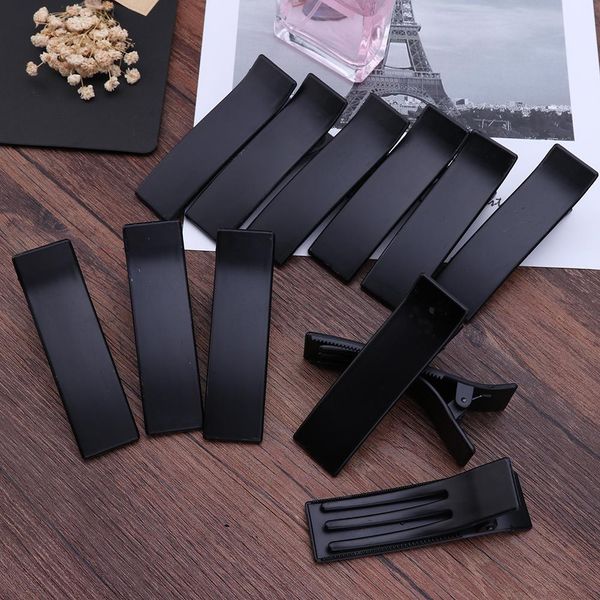 

12pcs salon hair clip plastic hairpins hairdressing sectioning hair clamps women diy hair styling tools black clips set bbyrfe lipper