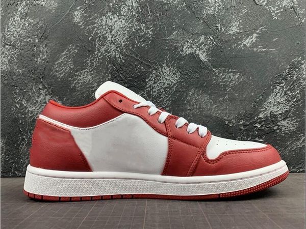 

outdoor designer shoes 1 low gym red white new comfort wine red fashion sport zapatos sneakers quality