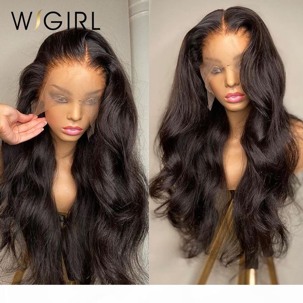 

wigirl body wave 360 front wigs 26 28 30 inch pre plucked with baby hair brazilian human hair lace frontal wigs for black women