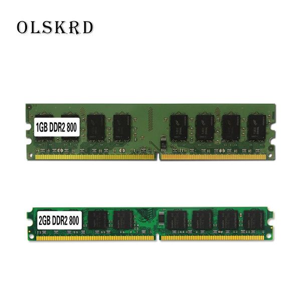

olskrd pc ram модуль памяти настольный ddr2 1 гб 2 гб pc2 6400 800 мгц для настольного пк ddr2 800 мгц (для intel amd) высокий совместимый