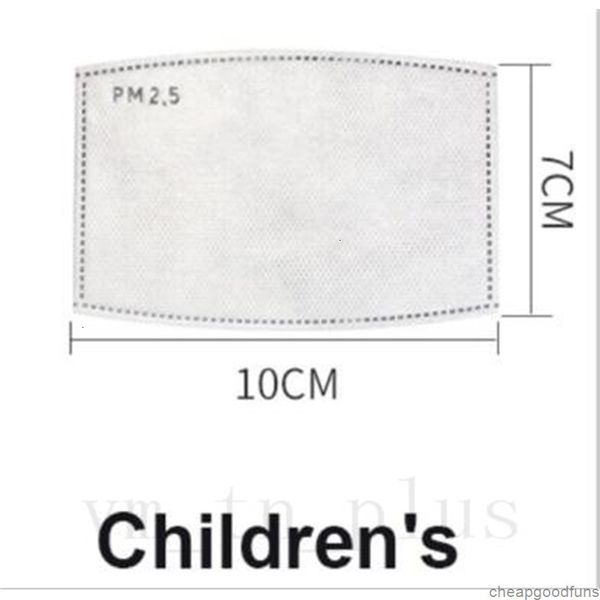 

for pm2.5 anti haze pad replaceable filter-slice 5layers non-woven activated carbon filter face mask gasket dhl m