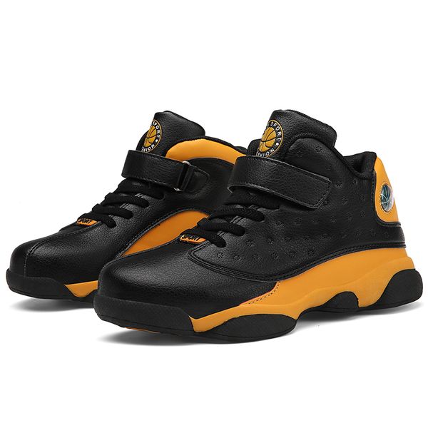 

boys 2019 new brand sneakers outdoor big kids non-slip sports footwear shoes basketball sport, Black;red