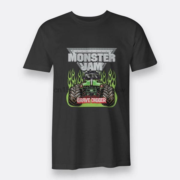 

monster jam truck grave digger black s 3xl men's hoodie designers t shirts sweatshirt