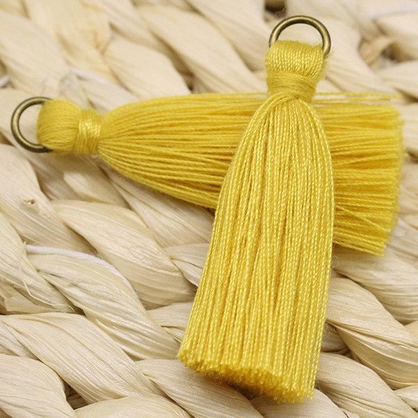 

10pcs mini copper ring tassels fringe diy garments bag decor supplies earrings necklaces jewelry key ring pendants arts crafts h jlloxx