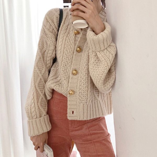 

8tdlp women coat sweatert-shirt sweater t-shirt outerwear women's autumn wear new gentle and fashion short lazy sweater 6074 versatile, White;black