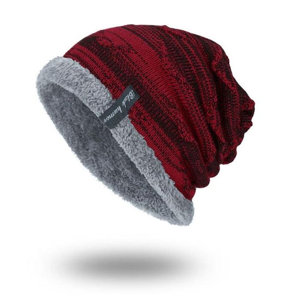 

2020 горячая распродажа осень зима теплые мужчины кепки мужчины мода шляпа мужская шапочка зима держать теплый вязаный, Blue;gray