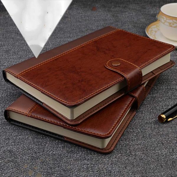 

agenda 2021 retro vintage pu leather cover notebook note book traveler notepad stationery supplies a5 a6 b5, Purple;pink