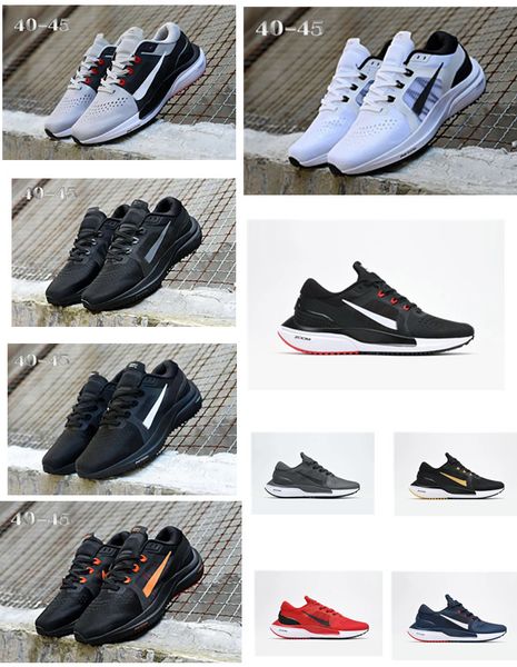 

zoom pegasus 15 air zoom vomero v1 fashion running shoes sale women men breathable mesh sports sneakers 37, Black