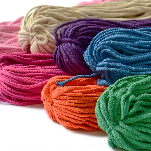 

ambrc children's diy creative decoration hanging rope hand hand woven kindergarten cotton color decorative decorative painting paste pa