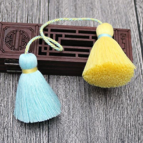 

6pcs two color tassel fringe pendant rope diy home textile curtain crafts decoration accessories hanging tassels fringe trim h sqcugx